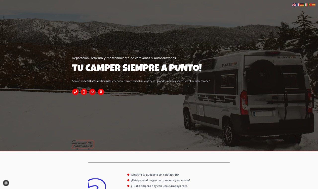 Caravaning Barbanza - Portada