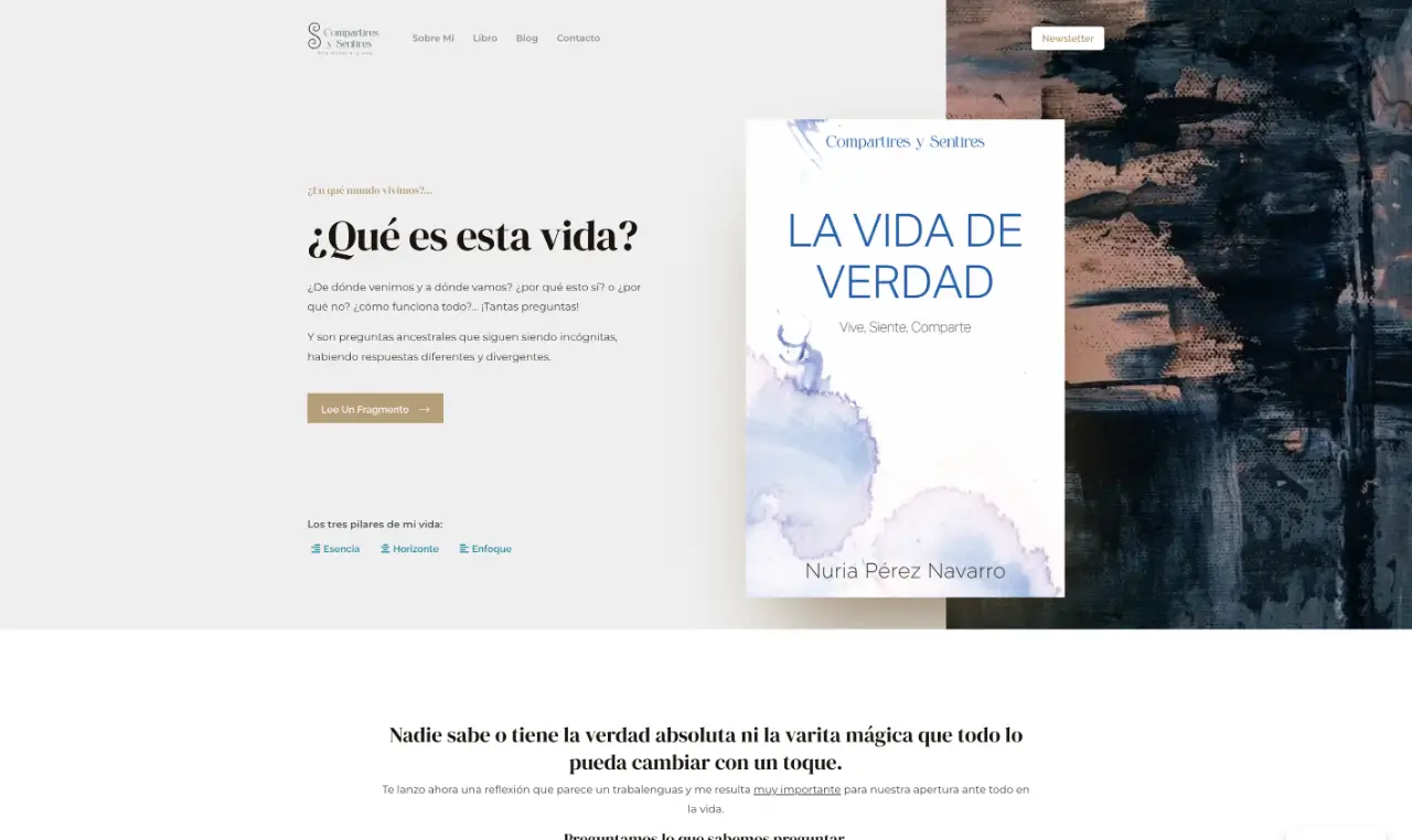 Compartires y Sentires - Inicio