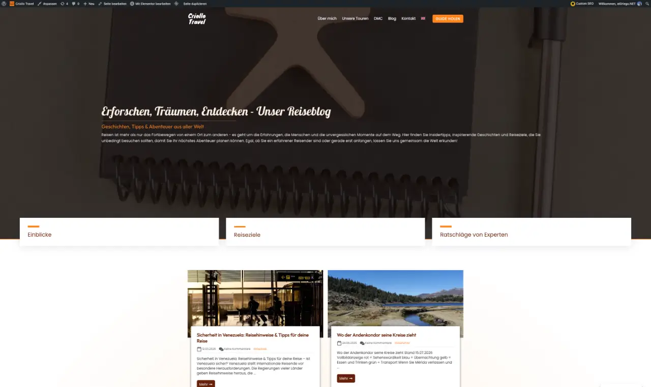 Criollo Travel - Blog