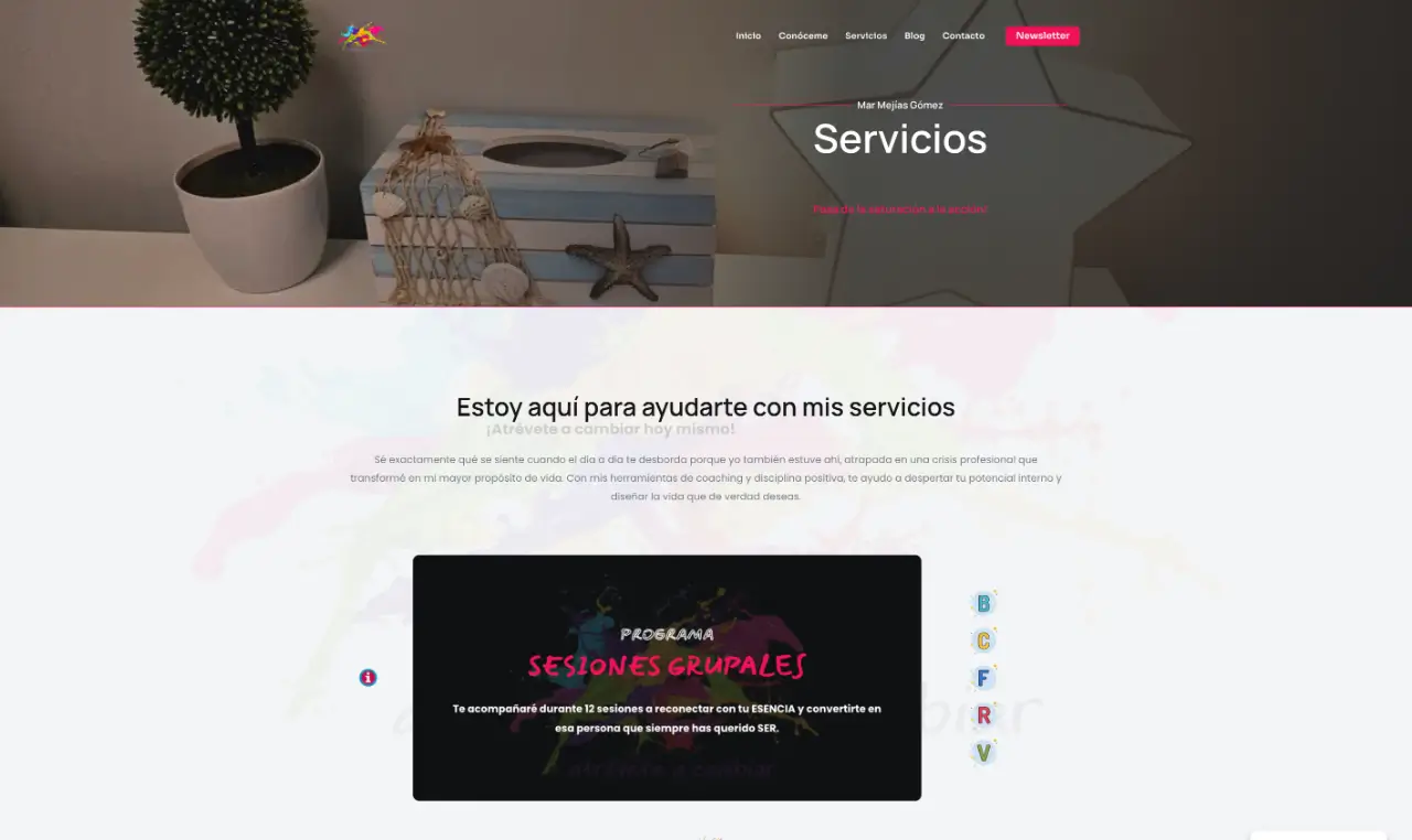 Mar Mejías - Servicios