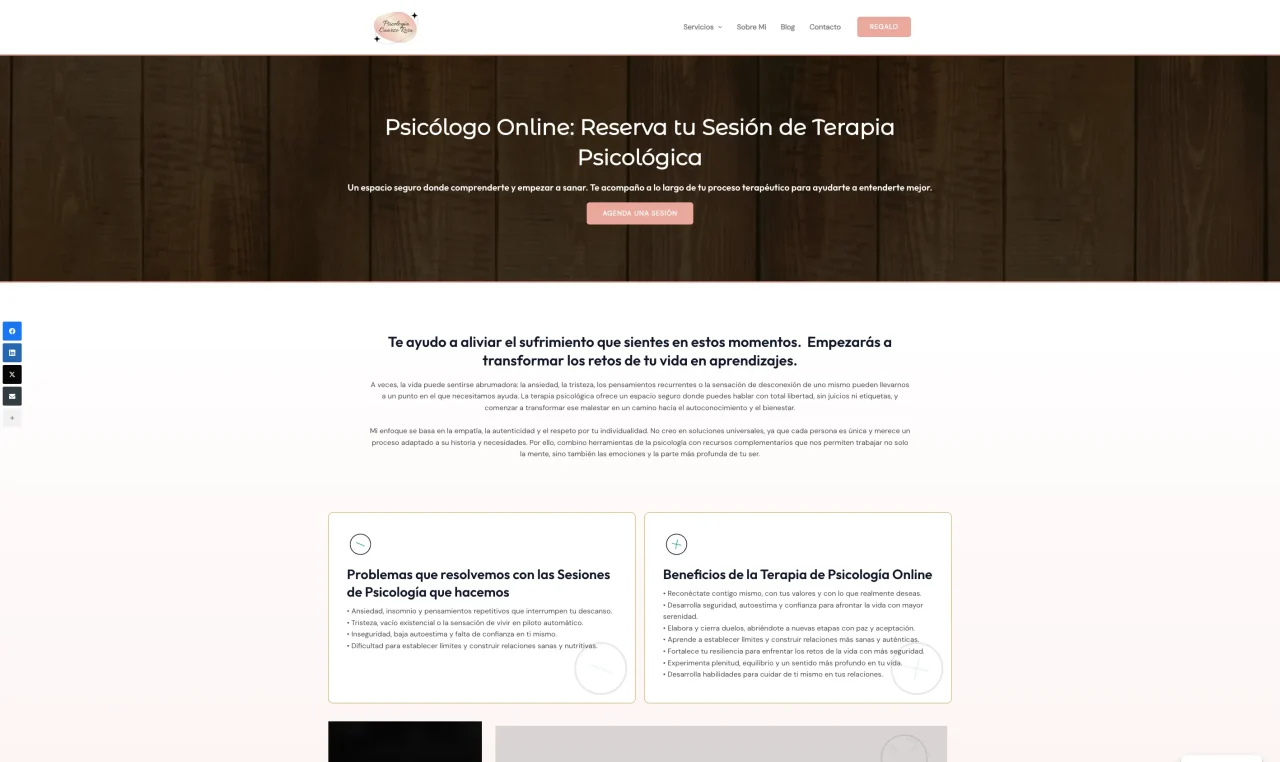 Psicología Cuarzo Rosa - Psicólogo online