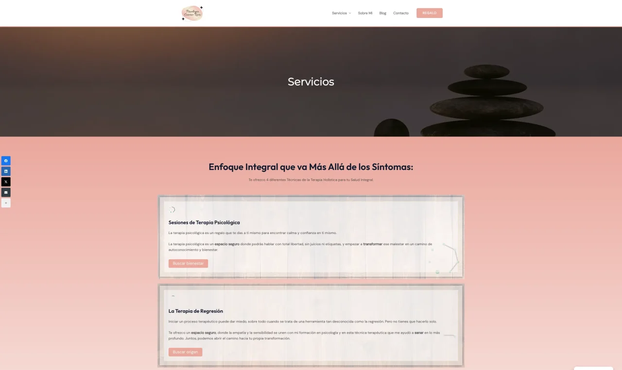 Psicología Cuarzo Rosa - Servicios