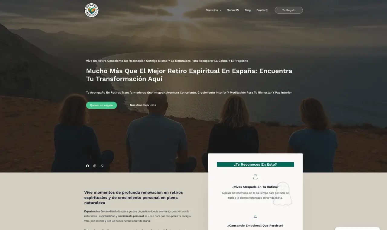 Sintiendo tu Viaje - Inicio