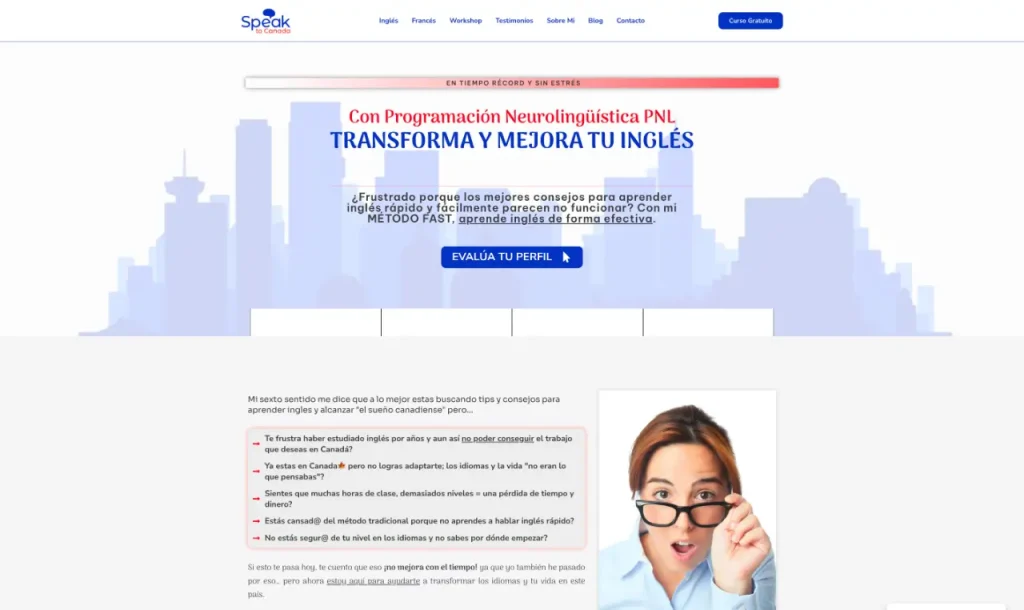 Speak To Canada - Inicio